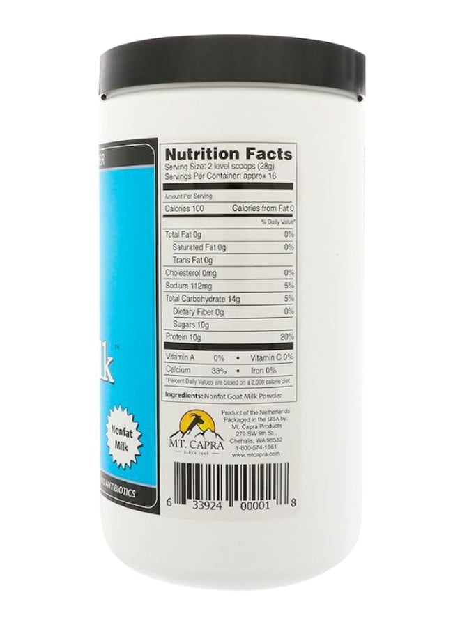 Mt Capra Non-Fat Goat Milk Powder 453grams - Image 2