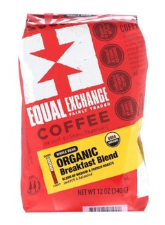 Equal Exchange Whole Bean Breakfast Blend Coffee 