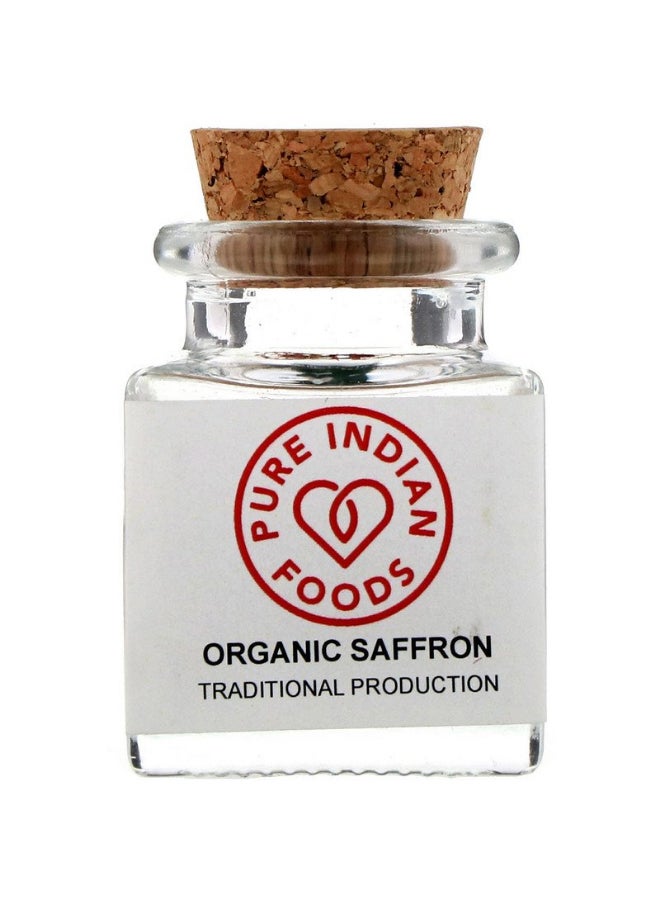 Pure Indian Foods - Organic Saffron 1grams - Image 1