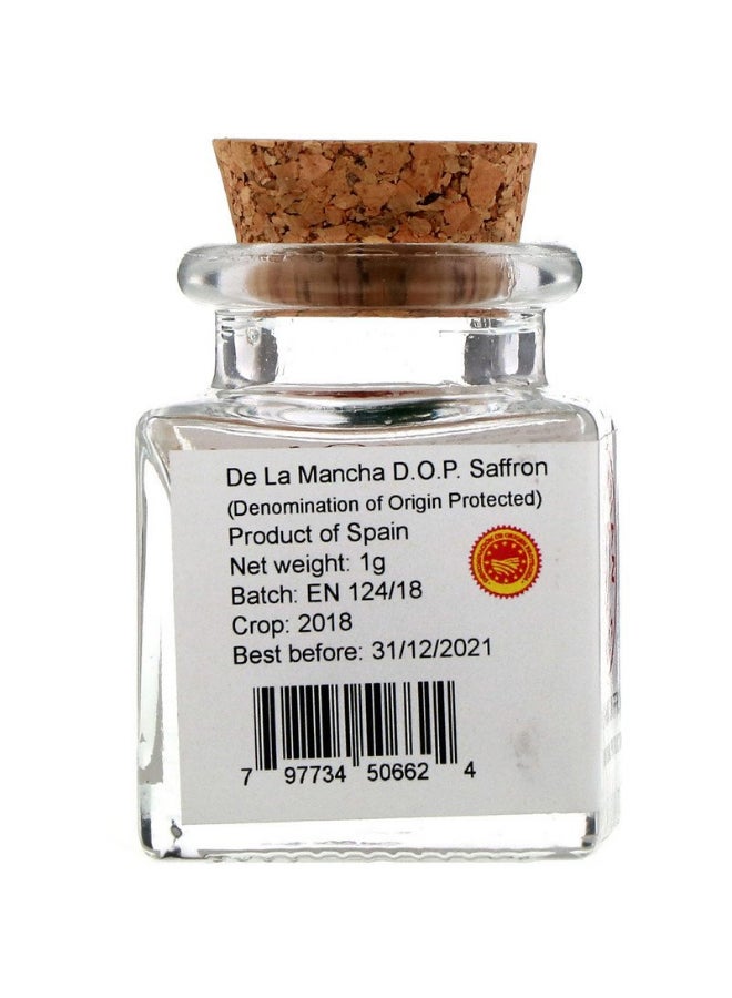 Pure Indian Foods - Organic Saffron 1grams - Image 1