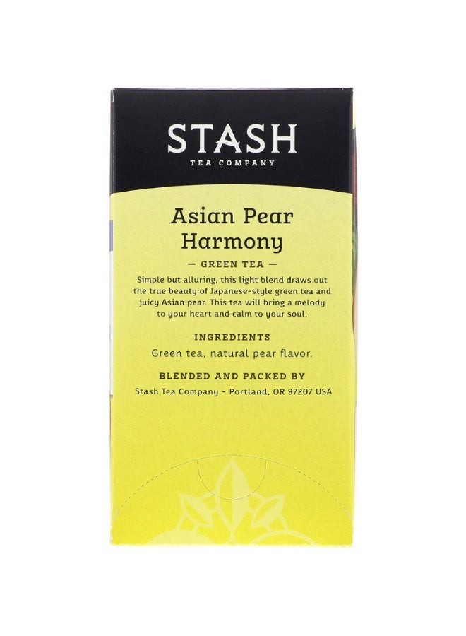 Stash Tea Asian Pear Harmony Green Tea Pear 34grams - Image 2