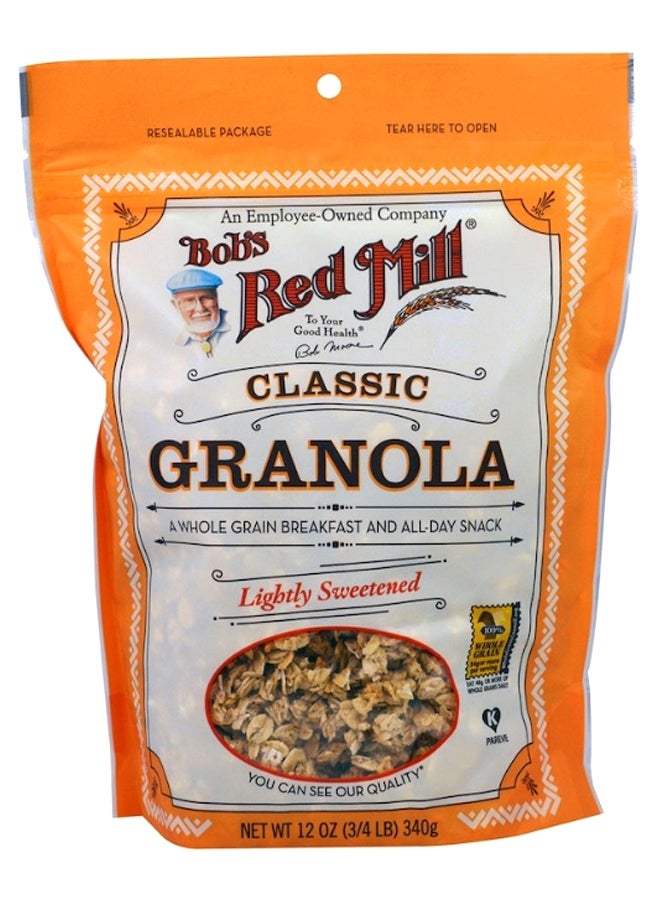 بوبز ريد ميل جرانولا كلاسيك بقليل من التحلية - Image 1