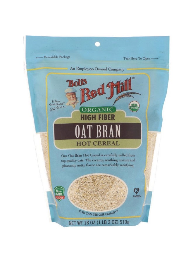Bob's Red Mill Organic High Fiber Oat Bran Hot Cereal 18ounce - Image 1