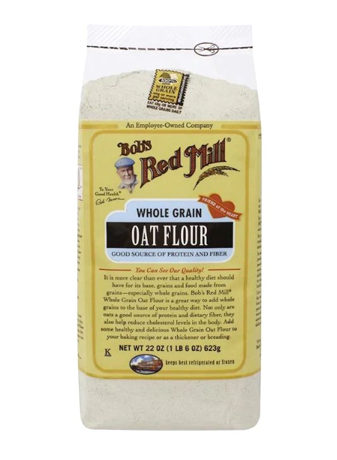 Bob's Red Mill Whole Grain Oat Flour, 623 Gram 623grams - Image 1
