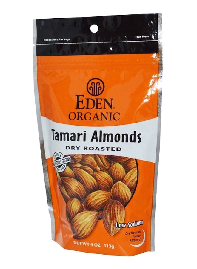 Eden Foods Dry Roasted Tamari Almonds 113grams - Image 1