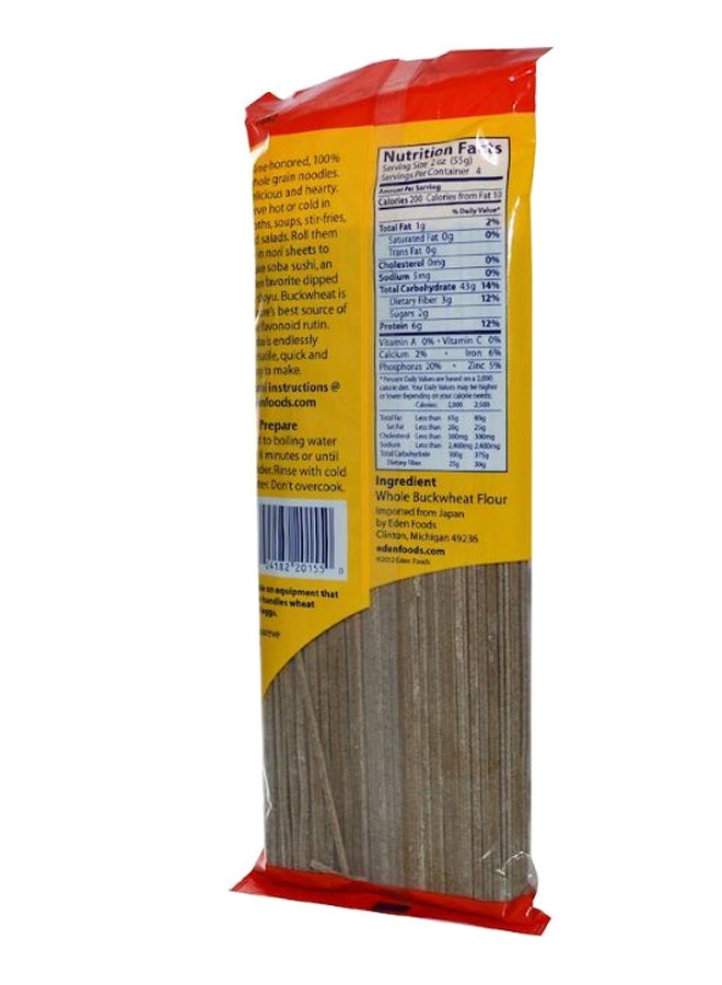 Eden Foods Selected Buckwheat Soba Pasta 227grams - Image 2