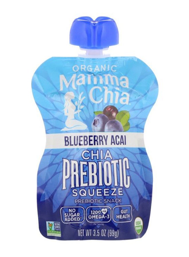 عصارة الوجبة الخفيفة العضوية تشيا التي تحفز إنتاج البكتيريا المفيدة من الأساي والتوت البري pack_of_4
