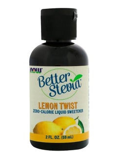 Now Foods Lemon Twist Better Stevia Liquid Sweetener 59ml  - Image 1