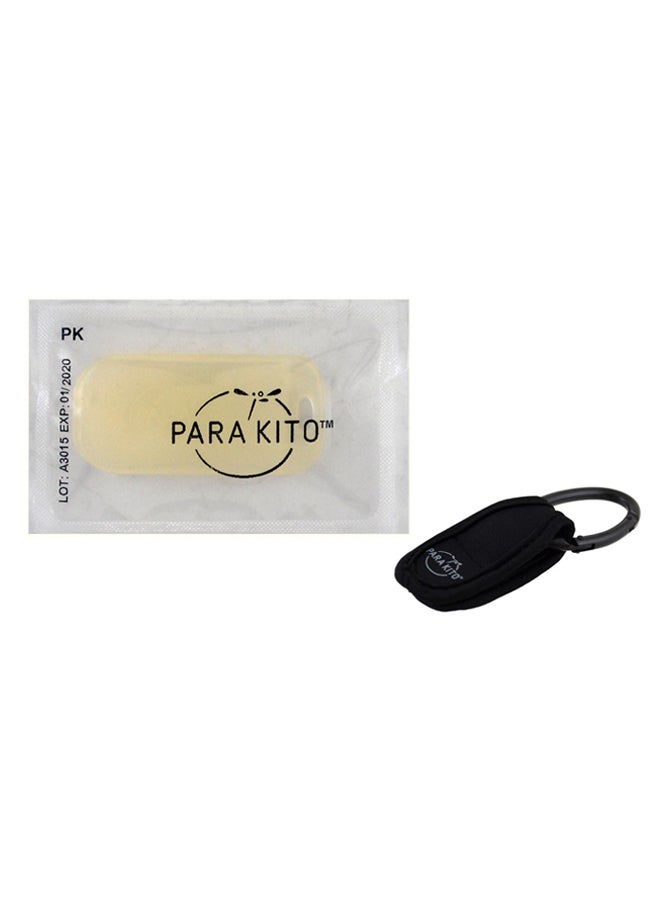 Para'Kito Mosquito Repellent Clip With Pellets Black - Image 1