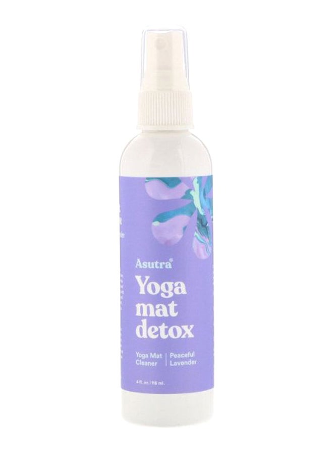 Asutra Peaceful Lavender Yoga Mat Detox Cleaner 118ml 