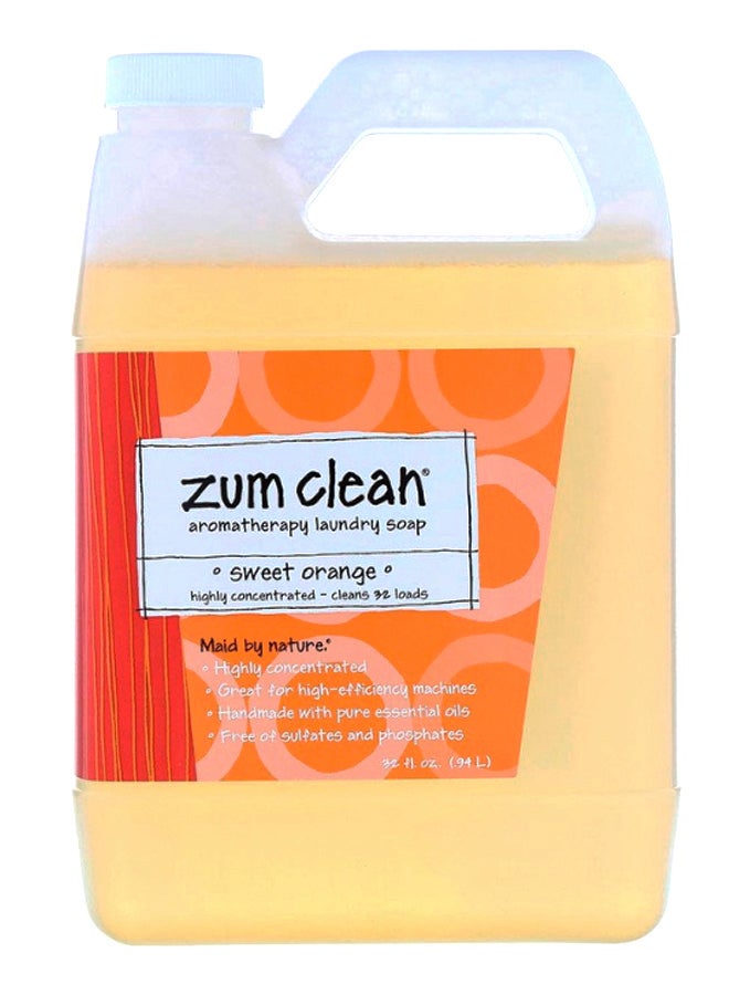 Indigo Wild Sweet Orange Zum Clean Aromatherapy Laundry Soap Multicolour 0.94Liters - Image 1