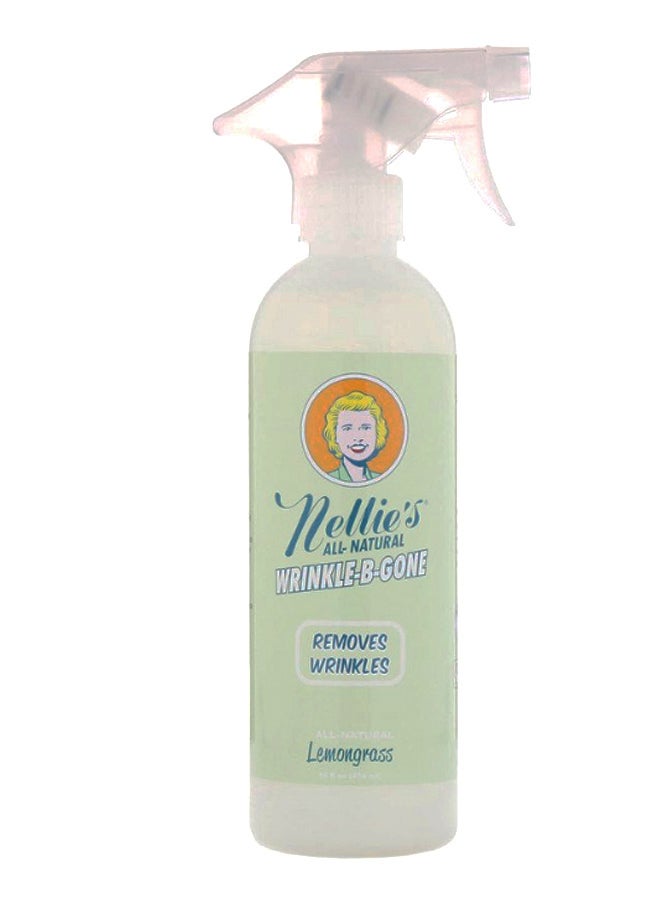Nellie's Lemongrass All-Natural Wrinkle-B-Gone Stain Remover Multicolour 474ml  - Image 1