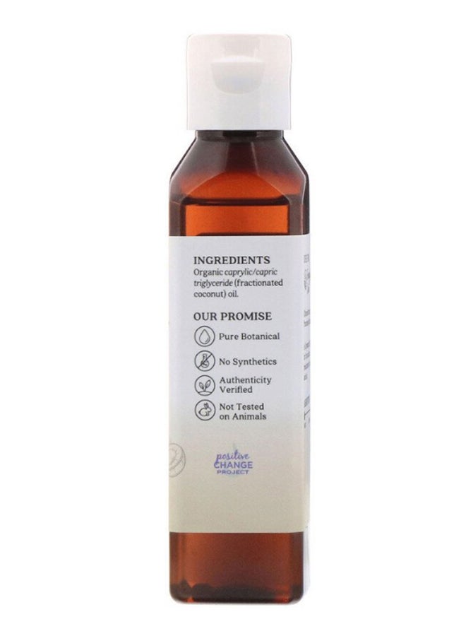 Aura Cacia Fractionated Organic Skin Care Coconut Oil 118ml  - Image 2
