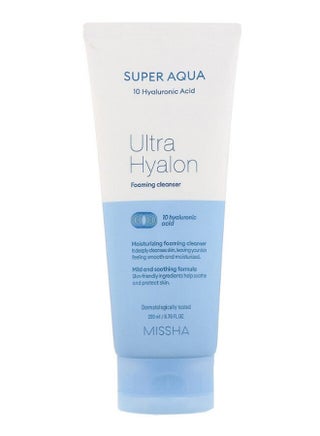 Super Aqua Ultra Hyalon Foaming Cleanser 200ml - v1587208422/N37101110A_1