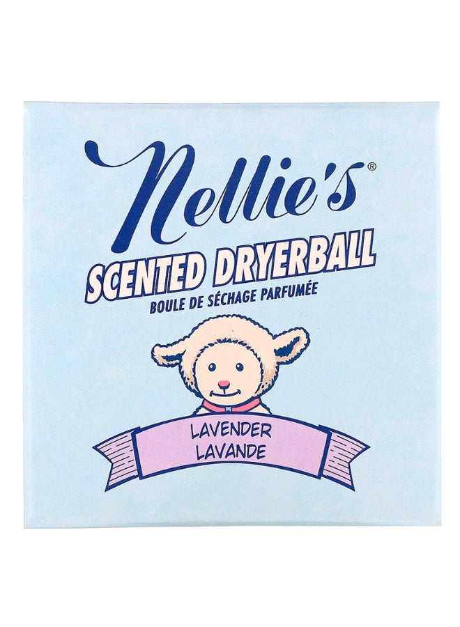 Nellie's - Lavender Scented Dishwasher Dryerball White/Blue - Image 1