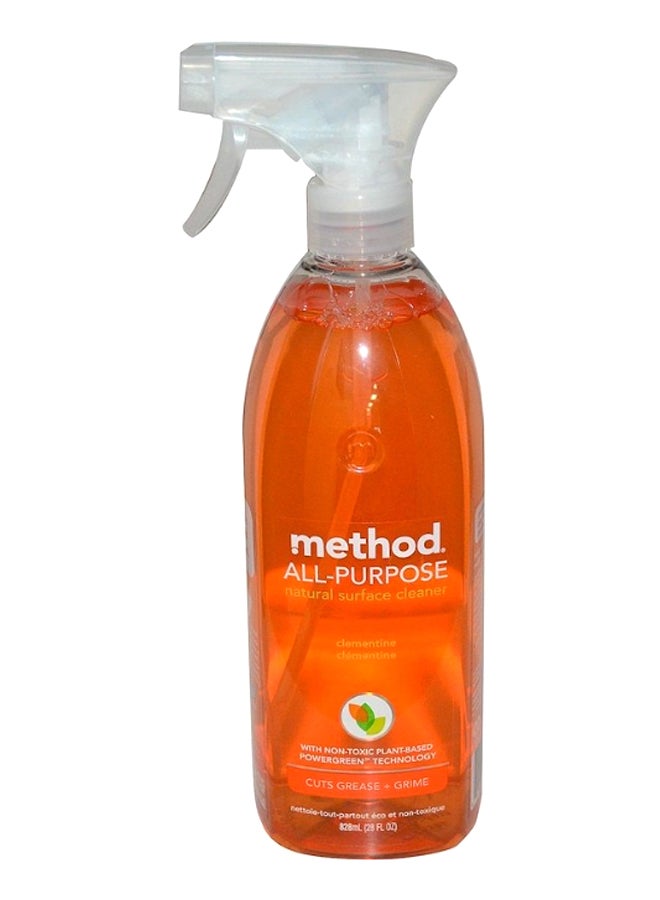 Method All-Purpose Natural Clementine Surface Cleaner Brown