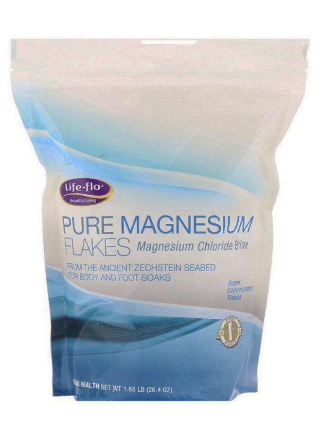 Life-flo Pure Magnesium Chloride Brine Flakes Body And Foot Soak Multicolour  - Image 1