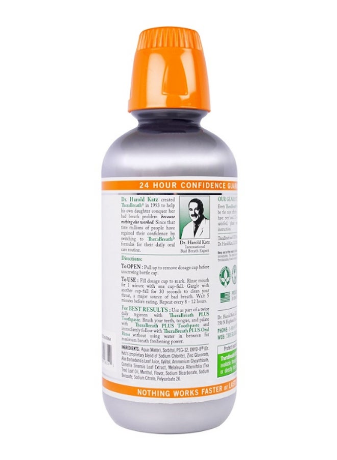 TheraBreath - Plus Strength Fresh Breath Oral Rinse Clear - Image 1