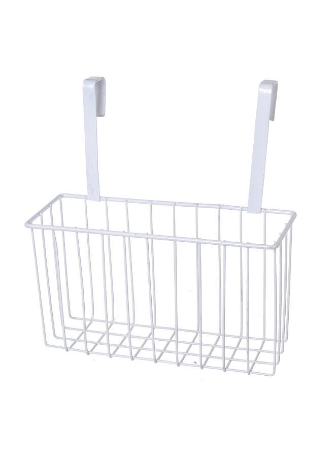 Multi-Purpose Storage Basket White 10 x 30centimeter 