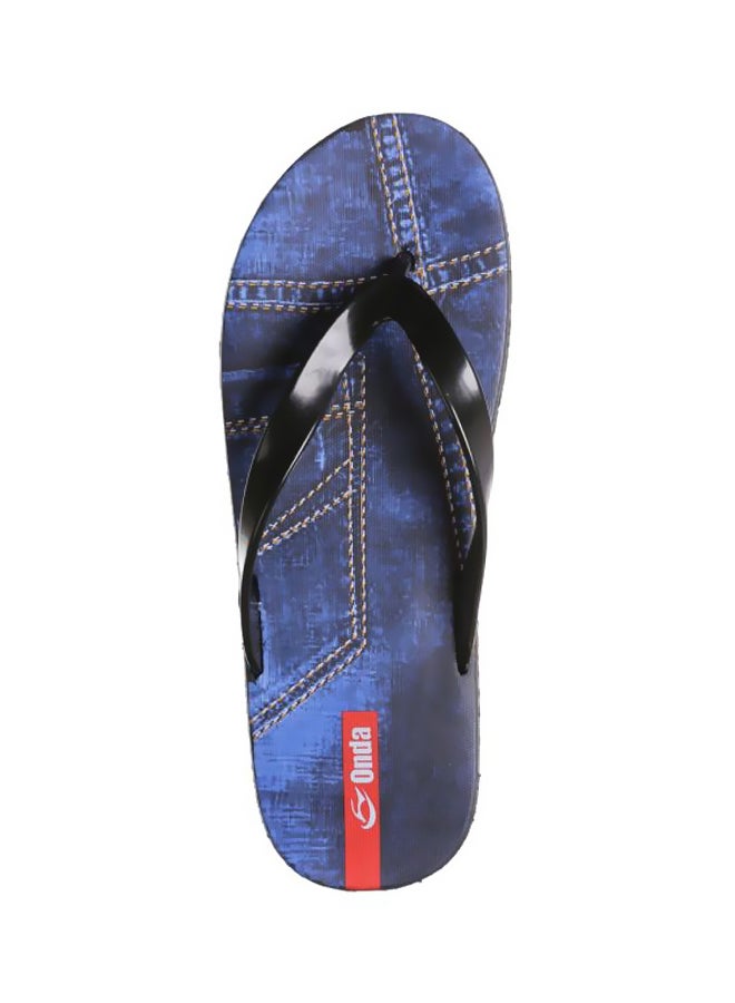 Logano Flip Flops Black/Blue