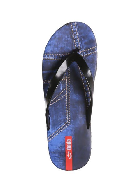 Logano Flip Flops Black/Blue
