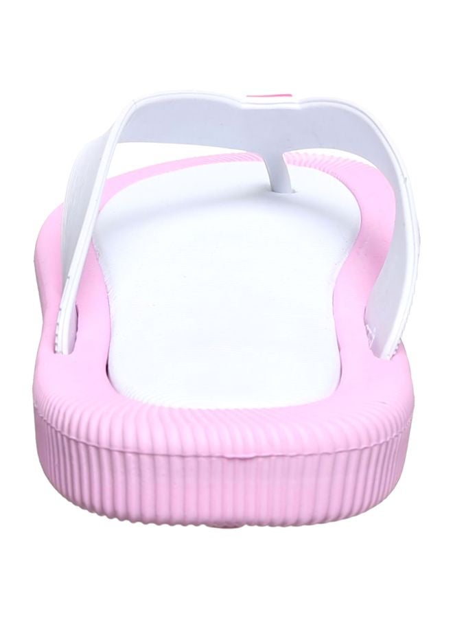 Onda - Casual Slip-on Flip Flops Pink/White - Image 1