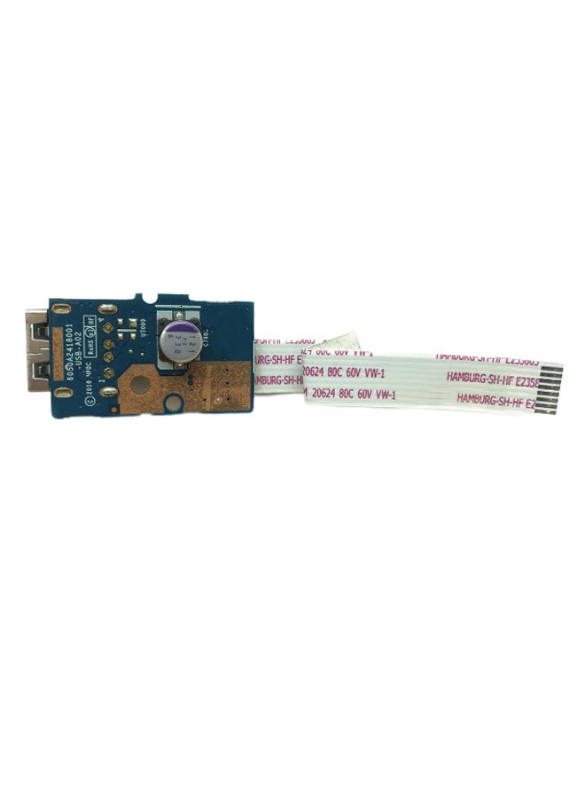 ماركة غير محددة لوحة USB بديلة للابتوب مع سلك FFC متعدد الألوان  - Image 1