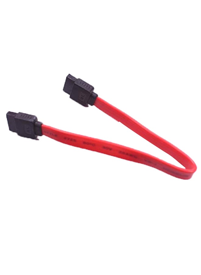 Replacement 7-PIN SATA HDD Cable Black/Red  - Image 1