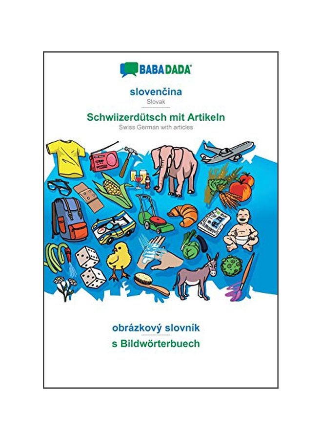 null - Swiss German With Articles Visual Dictionary Paperback Slovak by Babadada Gmbh - 02-Feb-20 - Image 1