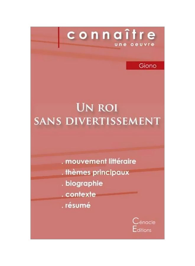 Un Roi Sans Divertissement paperback french - 05 February 2020
