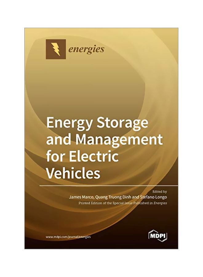 Energy Storage And Management For Electric Vehicles paperback english - 15 January 2020 