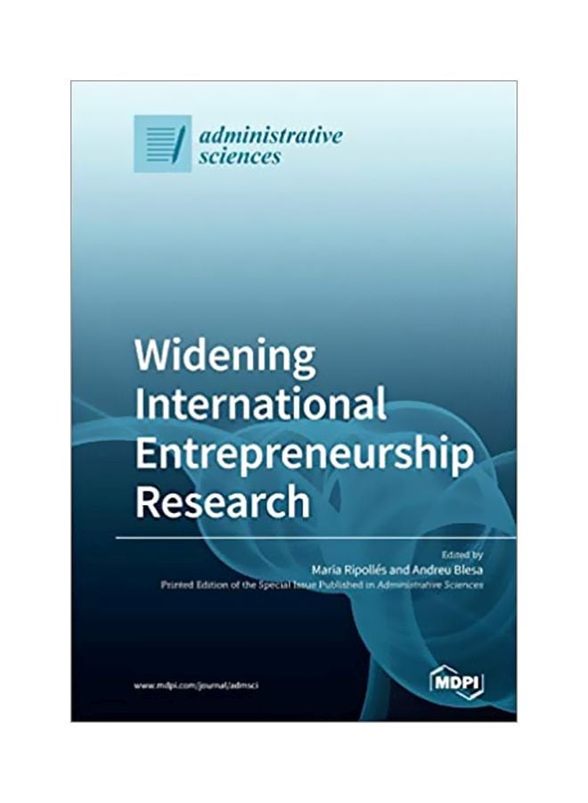 Widening International Entrepreneurship Research paperback english - 21 February 2020 
