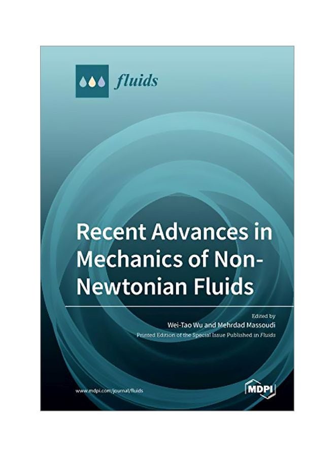 Recent Advances In Mechanics Of Non-Newtonian Fluids paperback english - 21 February 2020 