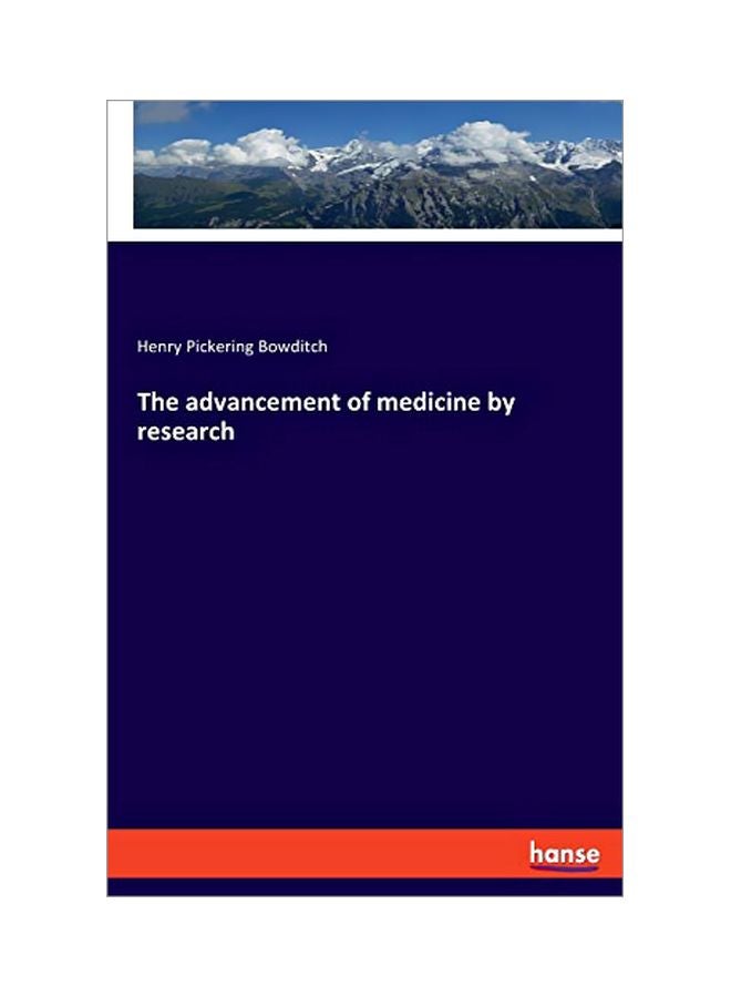 The Advancement Of Medicine By Research paperback english - 05 February 2020