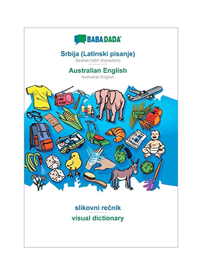 Australian English Visual Dictionary paperback serbian - 15-Feb-20 