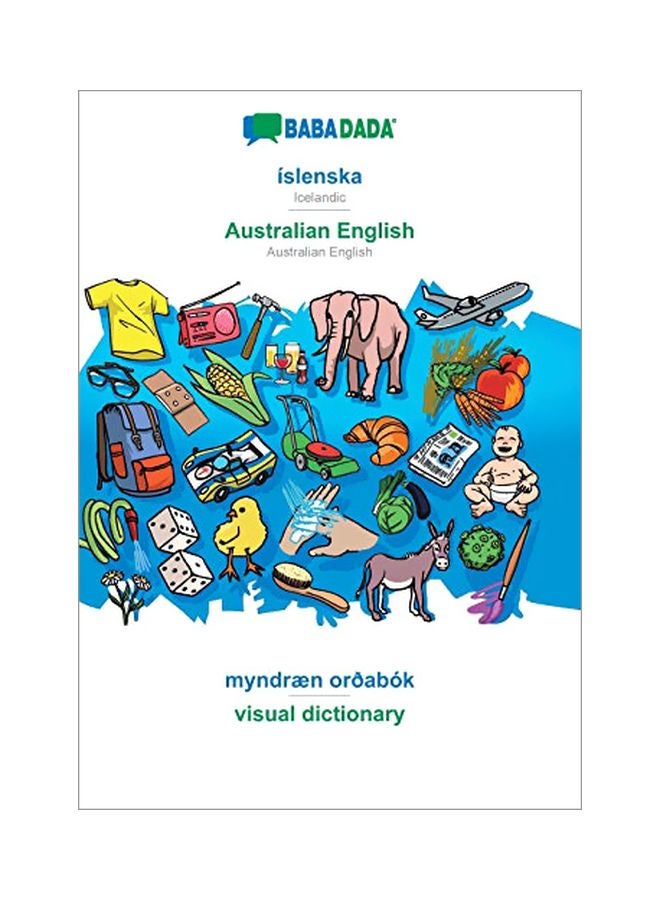 Australian English Myndraen Ordabok : Visual Dictionary Paperback Icelandic by Babadada Gmbh - 16-Feb-20