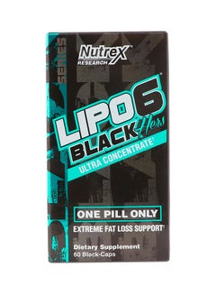 Lipo 6 Black Hers Ultra Concentrate Supplement - 60 Capsules - v1587228186/N34624520A_1