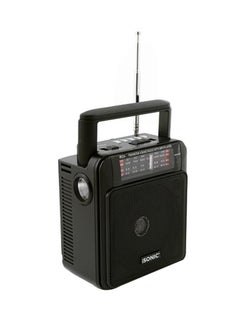 Rechargeable Band Radio With Mp 3 Player iR 224 Black