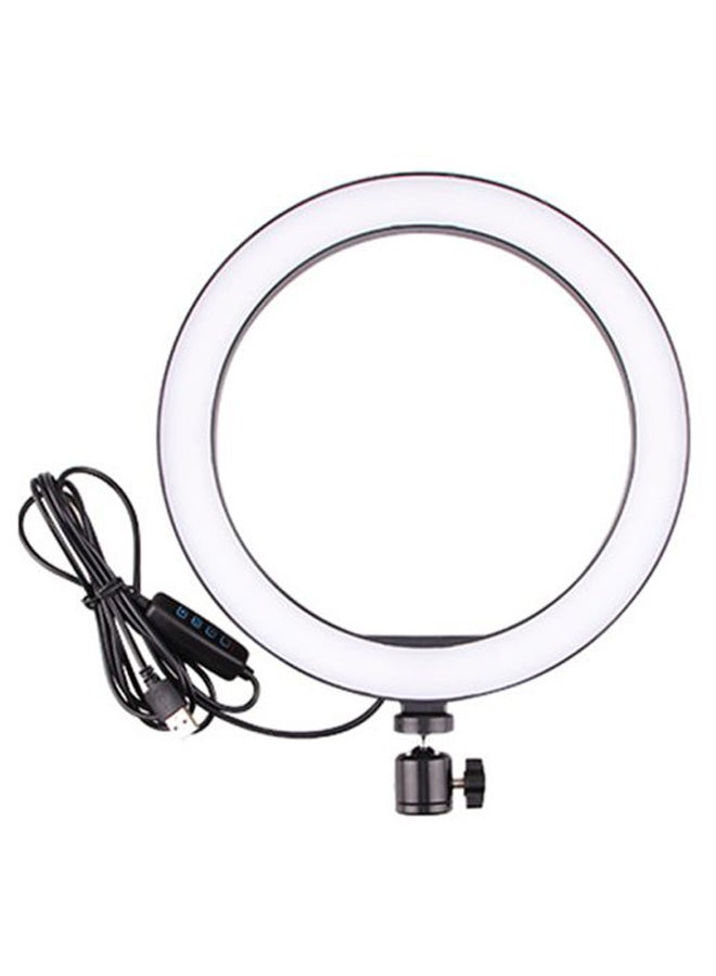 LED Selfie Light Photography Tripod black white - Image 1