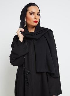 Embroidered Abaya Black - v1587299707/N36360078V_4