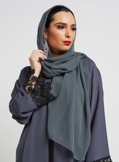 Embroidered Abaya Blue/Black - v1587299732/N36360313V_4