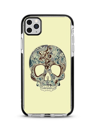 Drop Proof Military Grade Shockprrof Bumper Case Cover For Apple iPhone 11 Pro Max Skully Tattoo Full Print - v1587303860/N37347846A_1