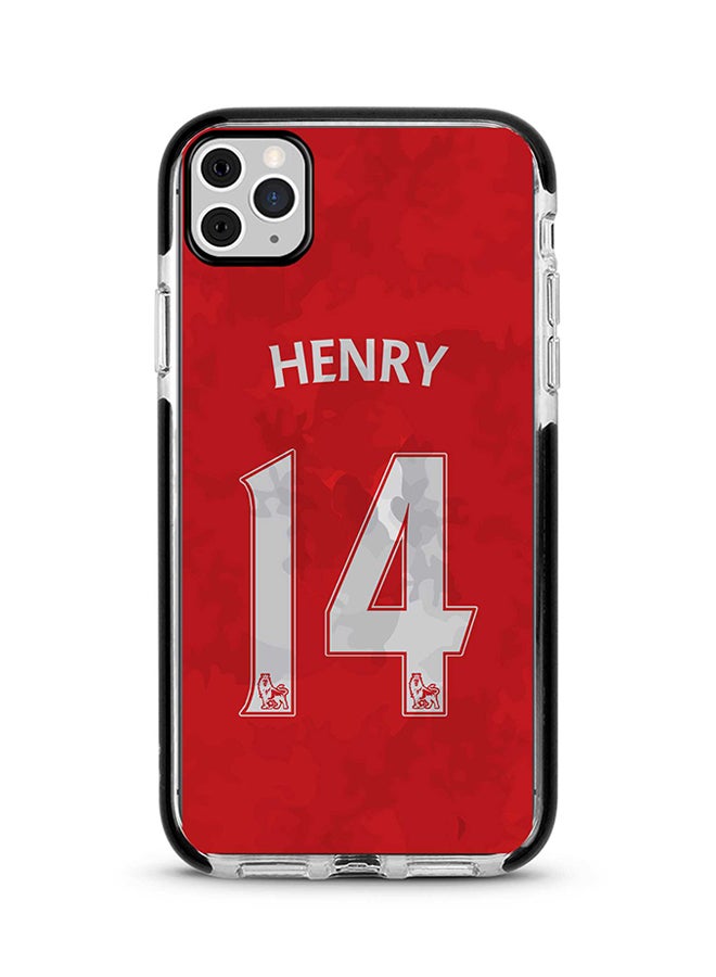Stylizedd Drop Proof Military Grade Shockprrof Bumper Case Cover For Apple iPhone 11 Pro Max Henry Jersey Full Print