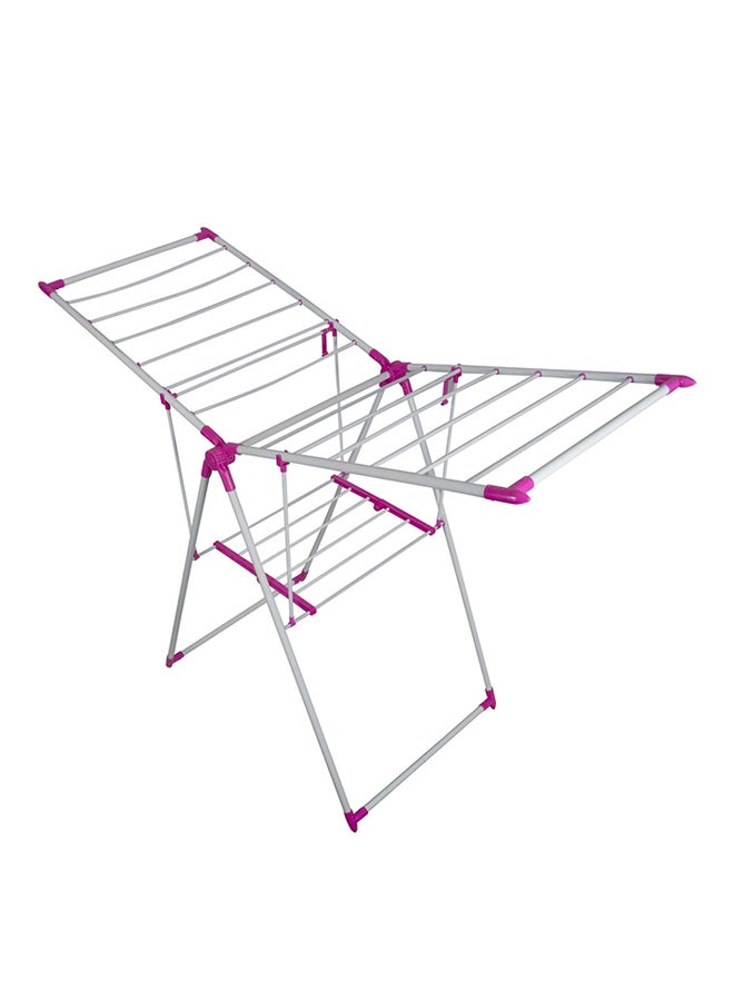 Generic Natural Home Clothes Dryer Stand Pink/White 35meter  - Image 2