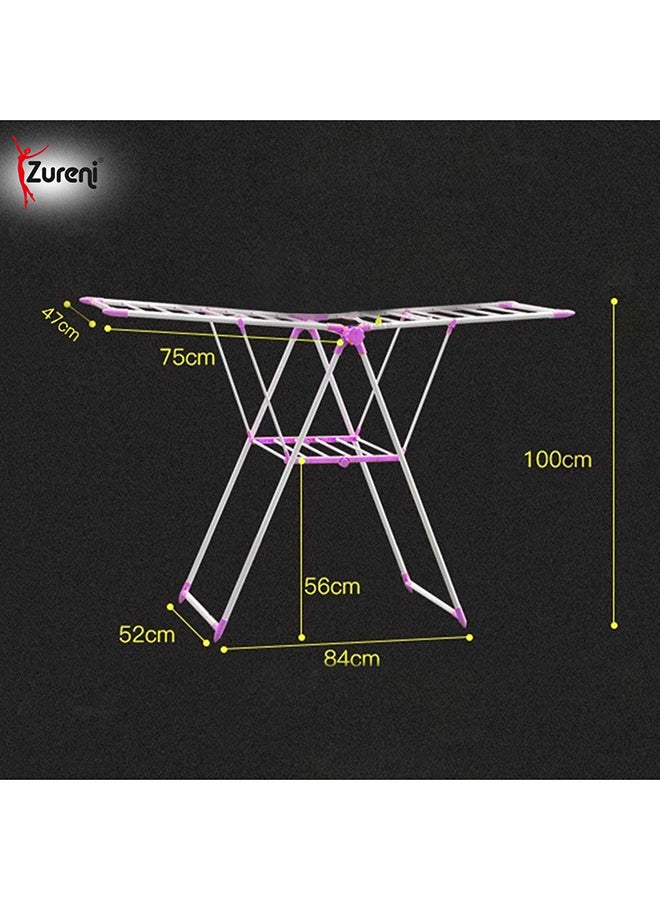 Generic Natural Home Clothes Dryer Stand Pink/White 35meter  - Image 4