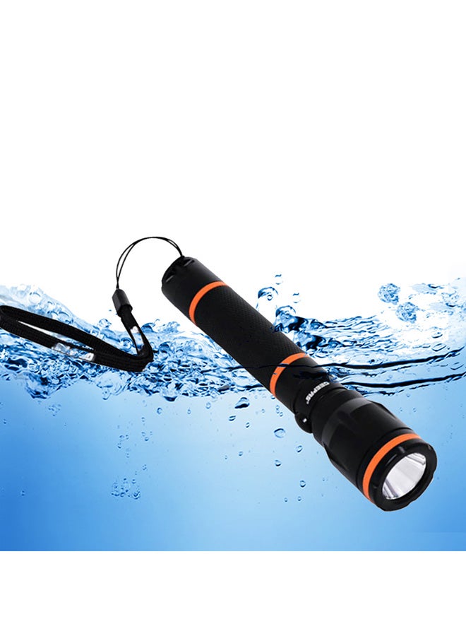 جيباس مصباح LED يدوي مقاوم للماء أسود /برتقالي. 150 lumens  - Image 4