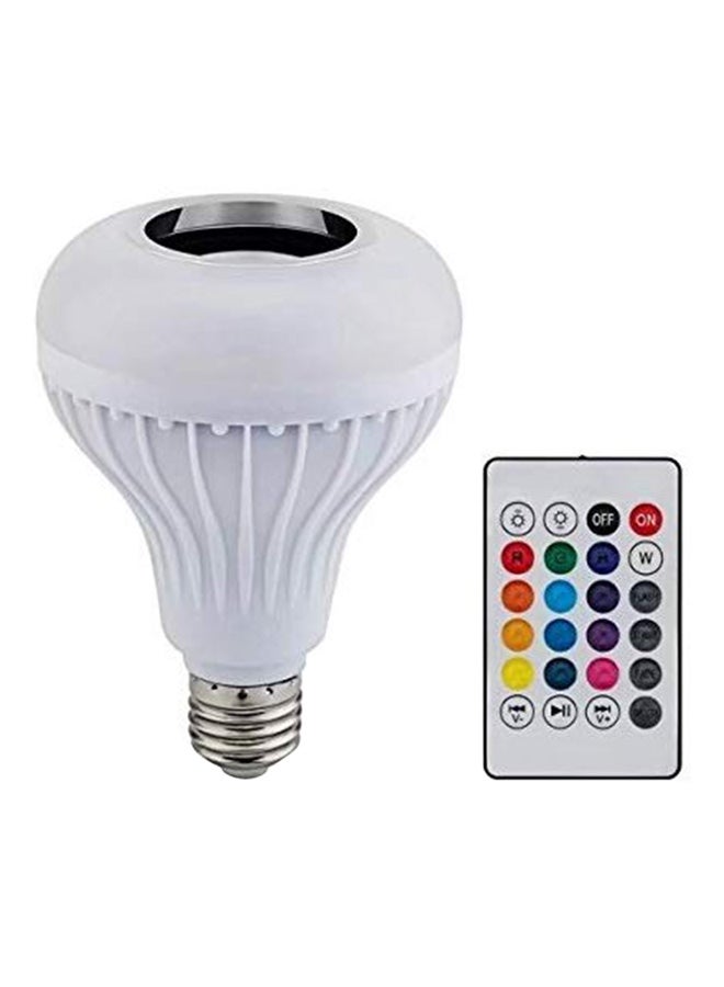 EHOME - LED Wireless Bluetooth Light Bulb With Remote Multicolour - Image 1