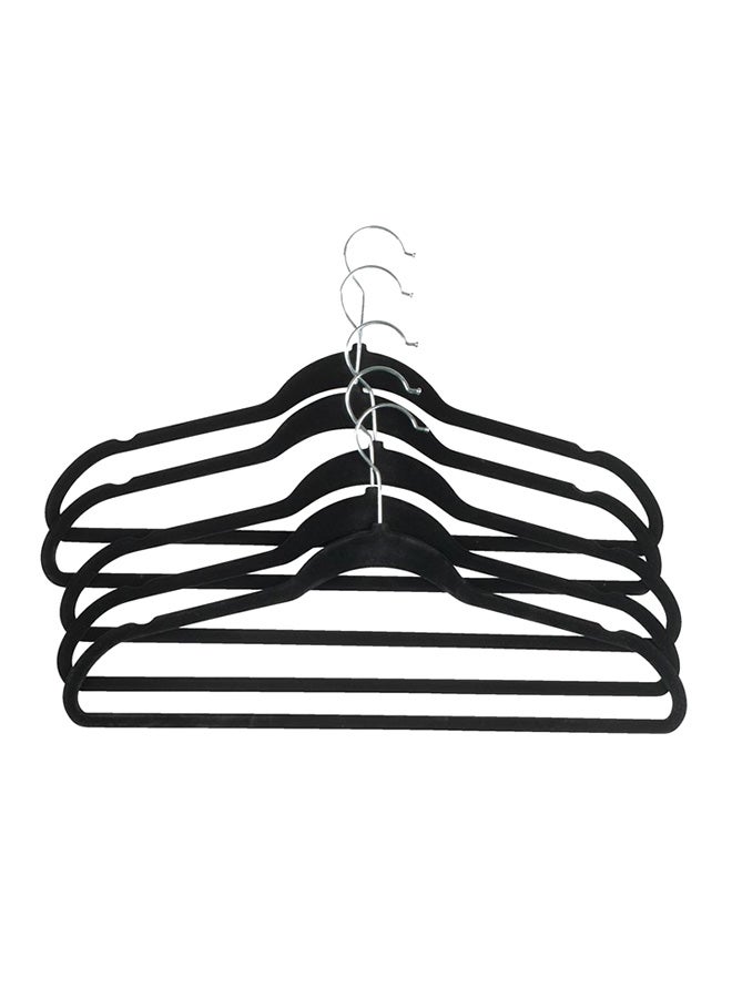 JYSK - 10-Piece Hektor Hanger Set Black/Silver 24x45centimeter - Image 1