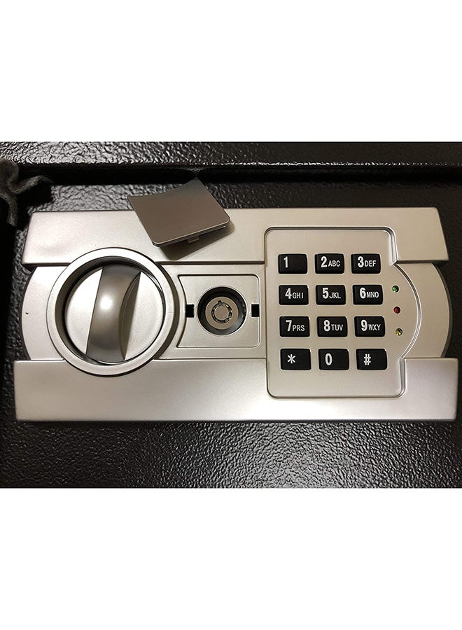 خزنة رقمية إلكترونية أسود/فضي 22x33x24Ø³Ù†ØªÙŠÙ…ØªØ± - Image 3