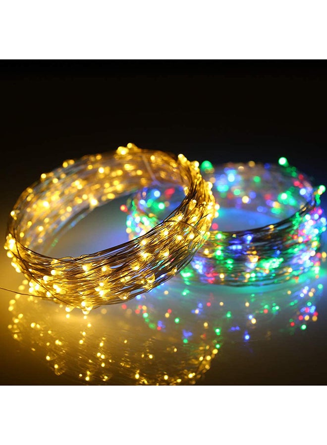 Solar Powered Fairy String Lights White 10meter